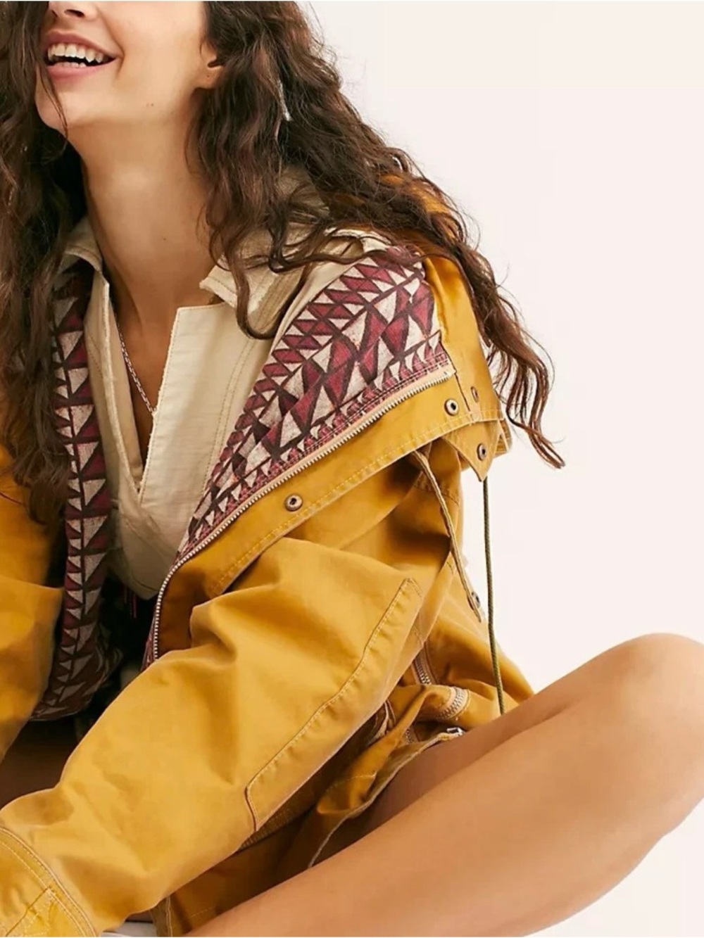 Free People Portland Anorak Utility Jacket XL